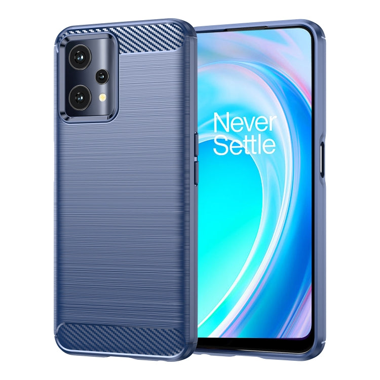 For OnePlus Nord CE 2 Lite 5G Brushed Texture Carbon Fiber TPU Phone Case