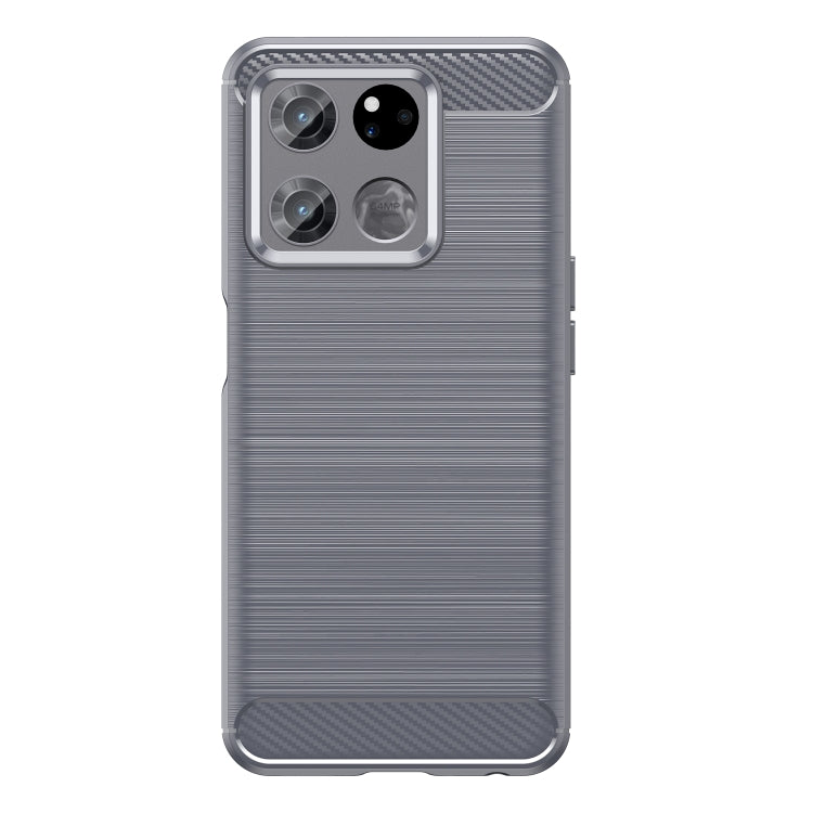 For OnePlus Ace Racing Brushed Texture Carbon Fiber TPU Phone Case