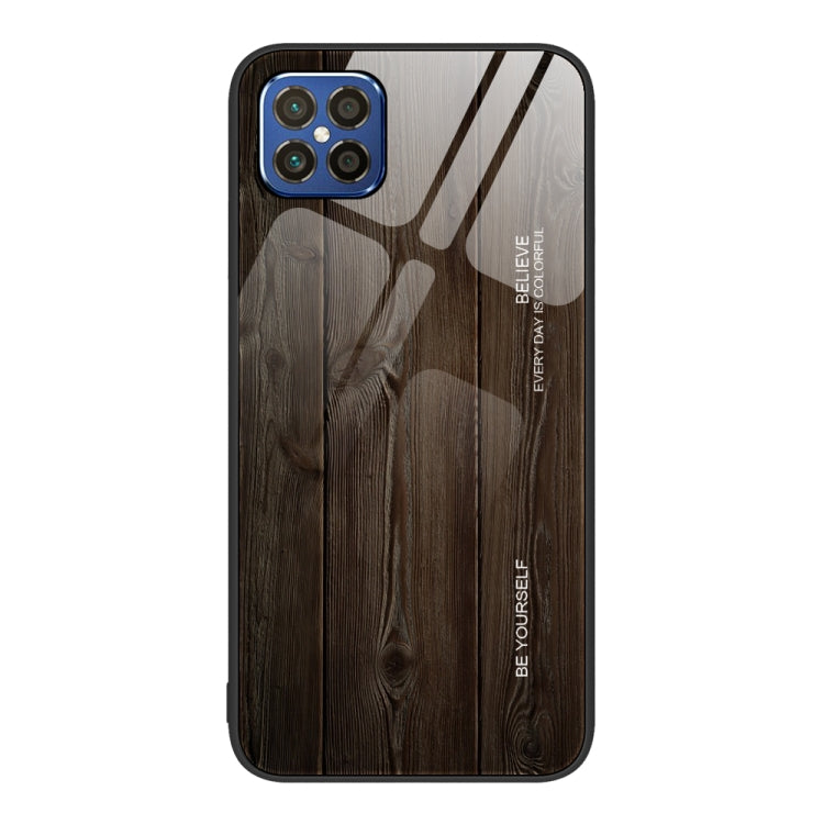 For Huawei nova 8 SE Wood Grain Glass Protective Case