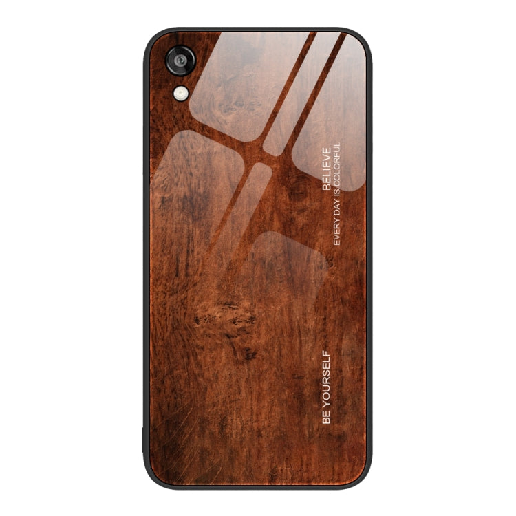 For Honor Play 3e Wood Grain Glass Protective Case