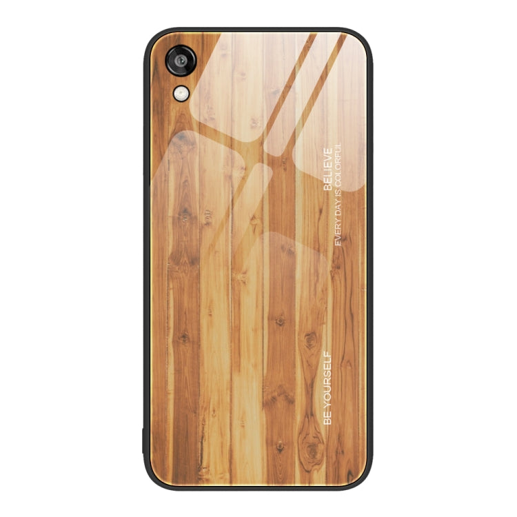 For Honor Play 3e Wood Grain Glass Protective Case