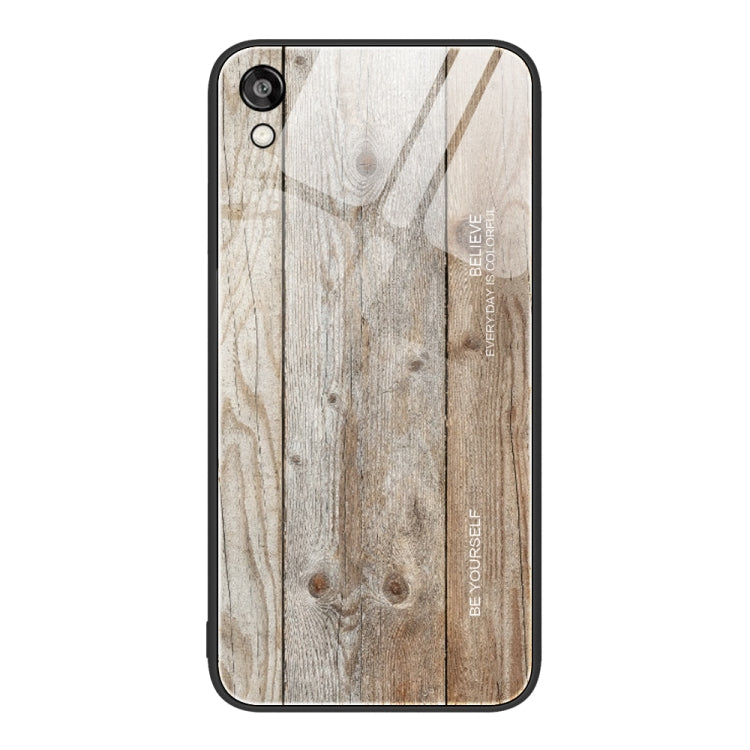For Honor Play 3e Wood Grain Glass Protective Case