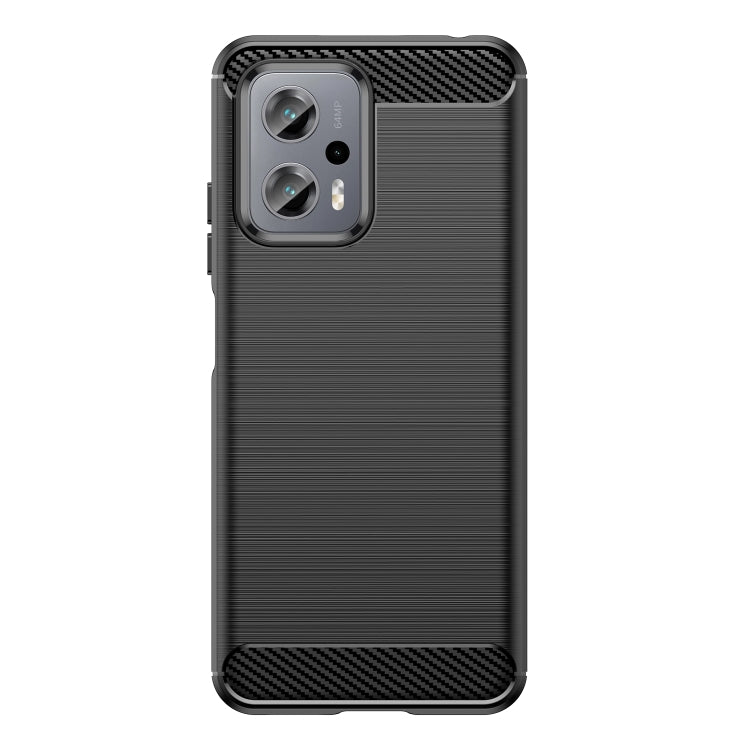 For Xiaomi Poco X4 GT Brushed Texture Carbon Fiber TPU Phone Case