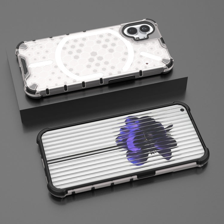 For Nothing Phone 1 Lanyard Honeycomb Phone Case