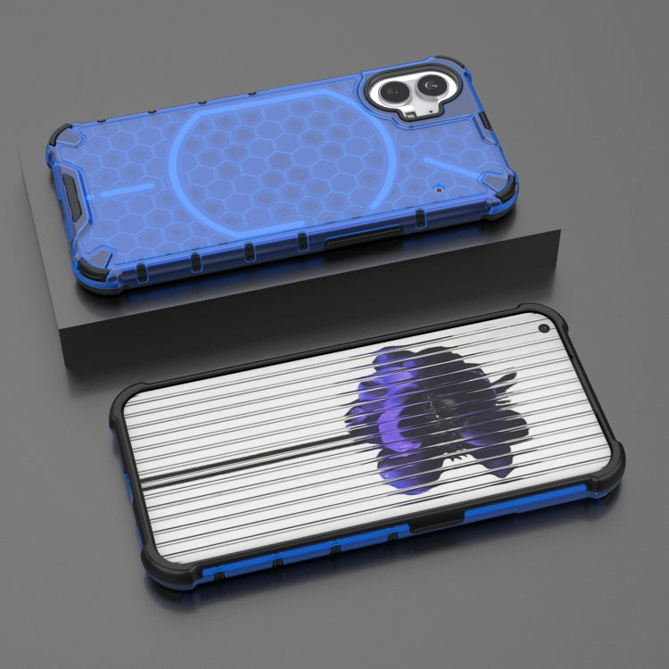 For Nothing Phone 1 Lanyard Honeycomb Phone Case