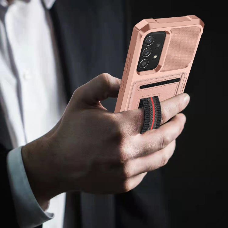 For Samsung Galaxy S20 ZM06 Card Bag TPU + Leather Phone Case