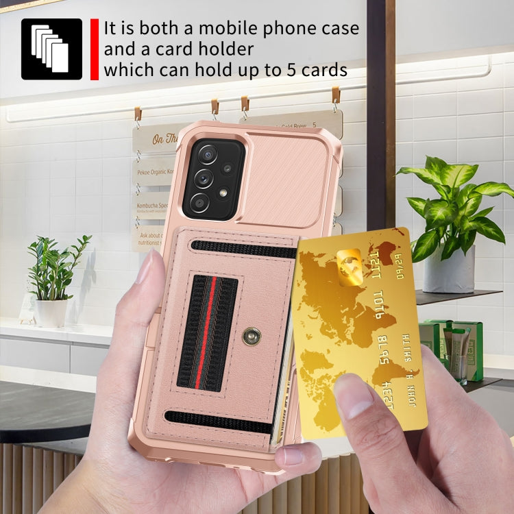 For Samsung Galaxy S20+ ZM06 Card Bag TPU + Leather Phone Case