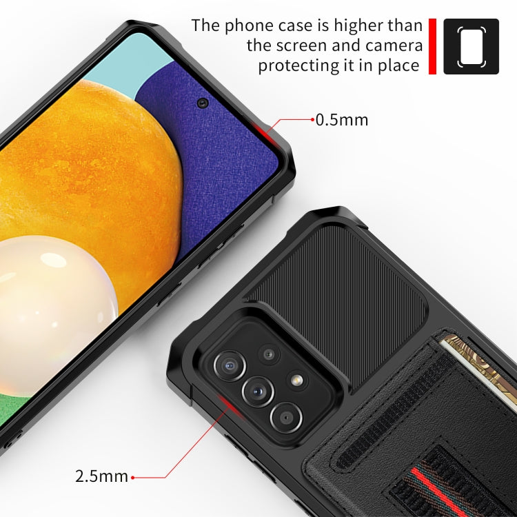For Samsung Galaxy S20+ ZM06 Card Bag TPU + Leather Phone Case