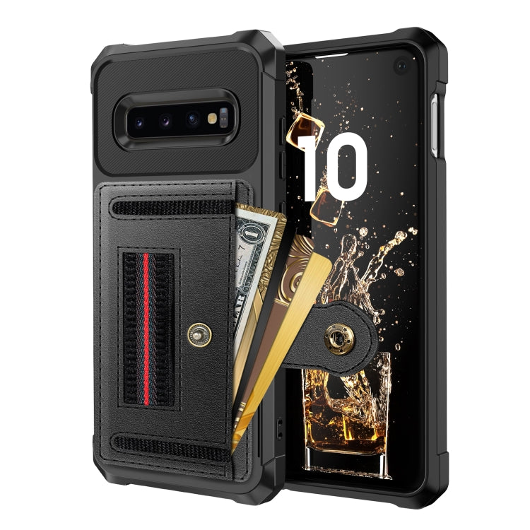 For Samsung Galaxy S10e ZM06 Card Bag TPU + Leather Phone Case