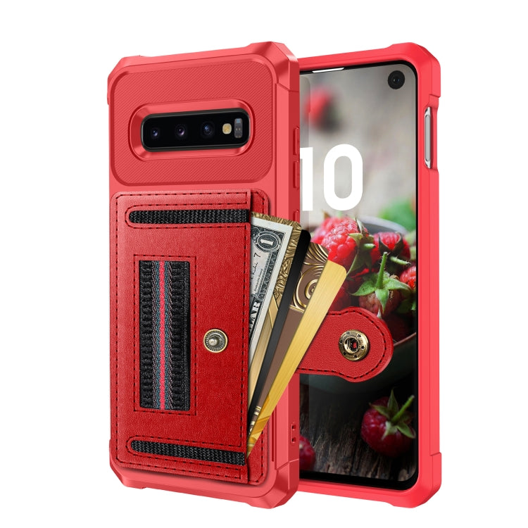 For Samsung Galaxy S10e ZM06 Card Bag TPU + Leather Phone Case