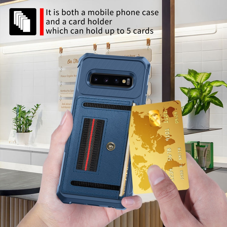 For Samsung Galaxy S10e ZM06 Card Bag TPU + Leather Phone Case