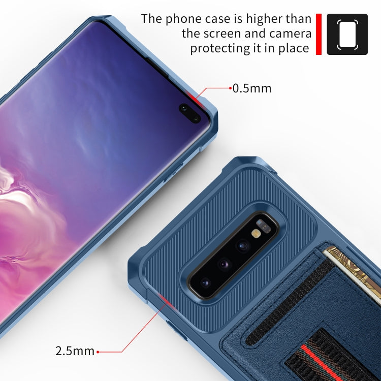 For Samsung Galaxy S10e ZM06 Card Bag TPU + Leather Phone Case