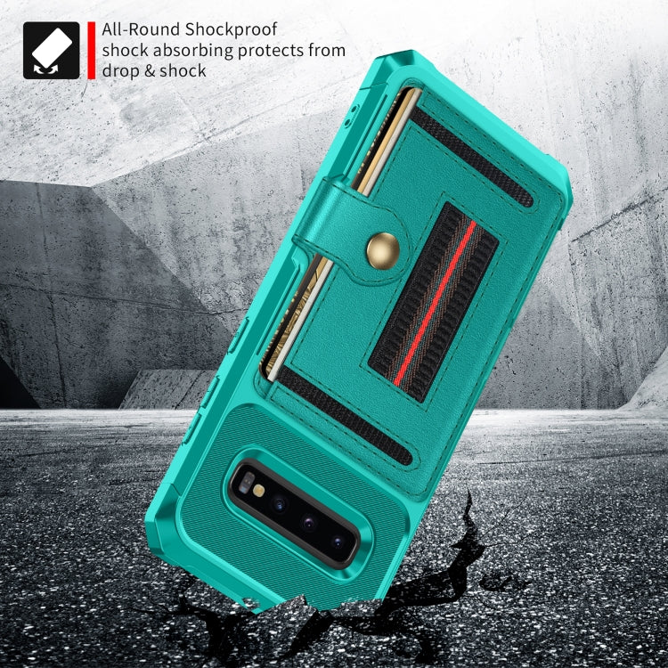 For Samsung Galaxy S10e ZM06 Card Bag TPU + Leather Phone Case
