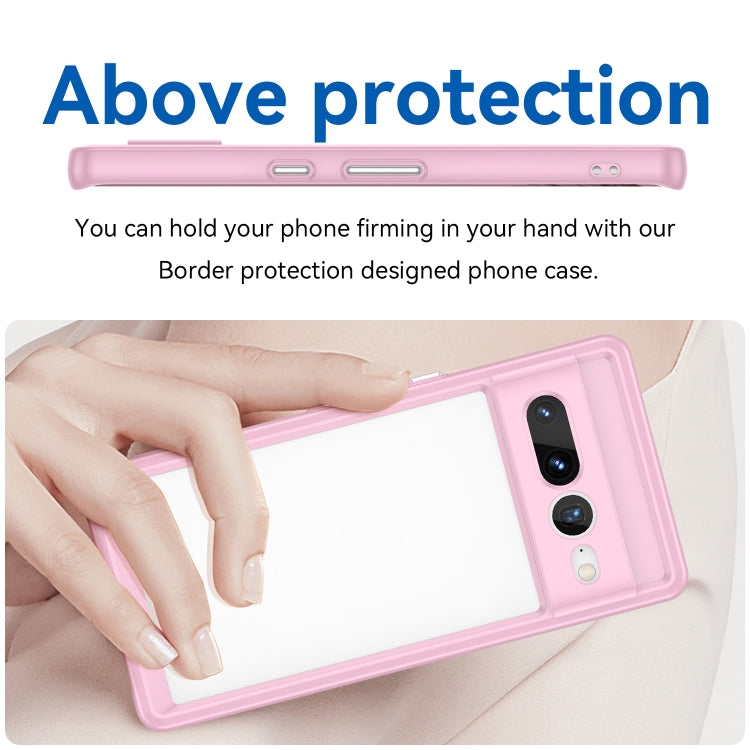 For Google Pixel 7 Pro 5G Colorful Series Acrylic + TPU Phone Case