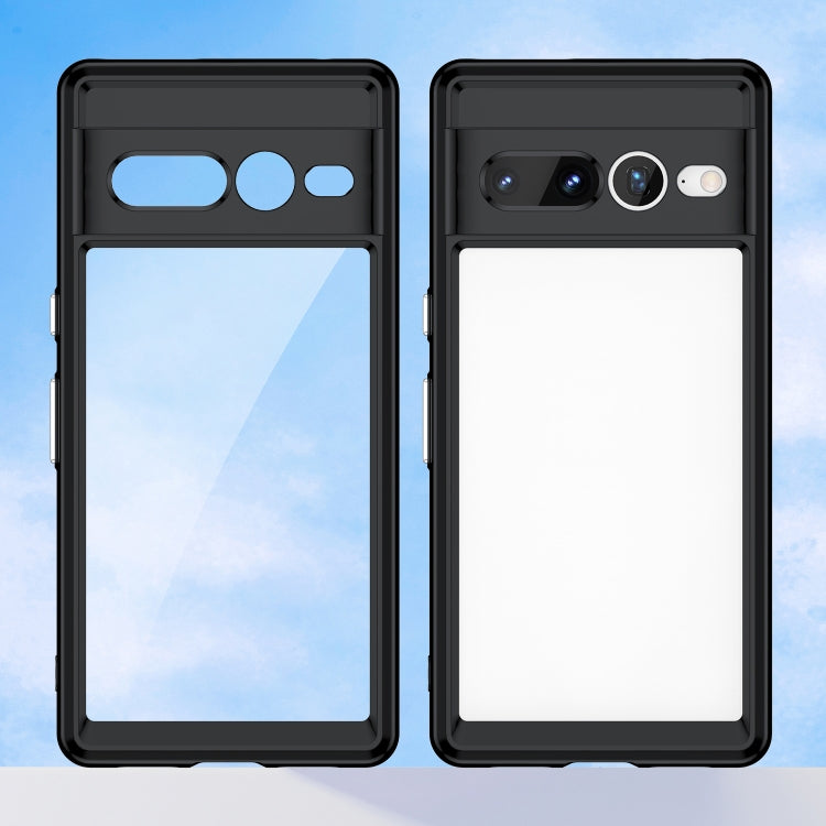 For Google Pixel 7 Pro 5G Colorful Series Acrylic + TPU Phone Case