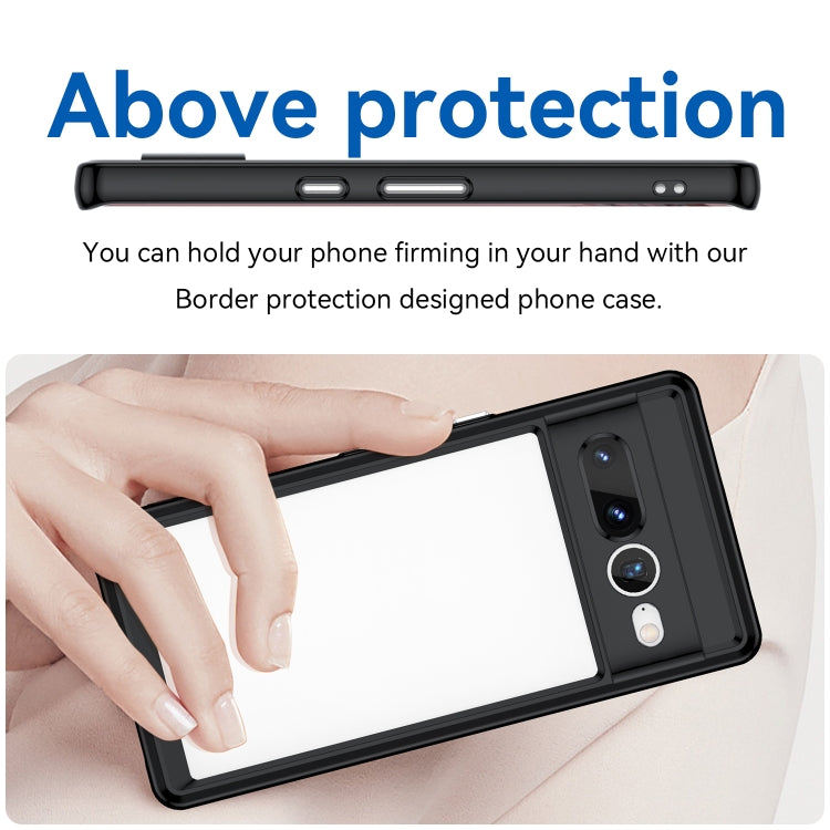 For Google Pixel 7 Pro 5G Colorful Series Acrylic + TPU Phone Case
