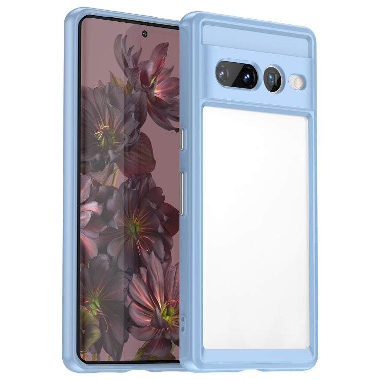 For Google Pixel 7 Pro 5G Colorful Series Acrylic + TPU Phone Case
