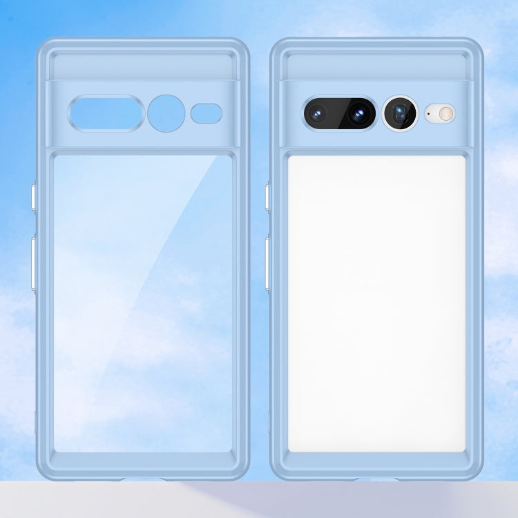 For Google Pixel 7 Pro 5G Colorful Series Acrylic + TPU Phone Case