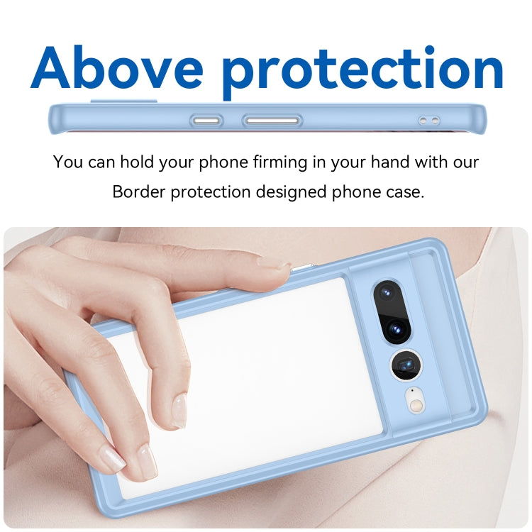 For Google Pixel 7 Pro 5G Colorful Series Acrylic + TPU Phone Case