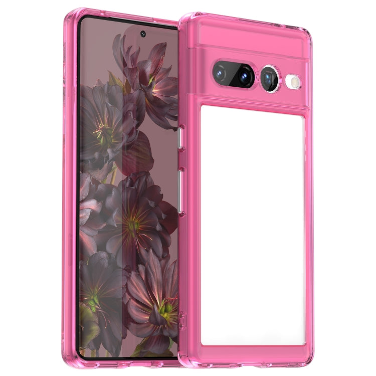 For Google Pixel 7 Pro 5G Colorful Series Acrylic + TPU Phone Case