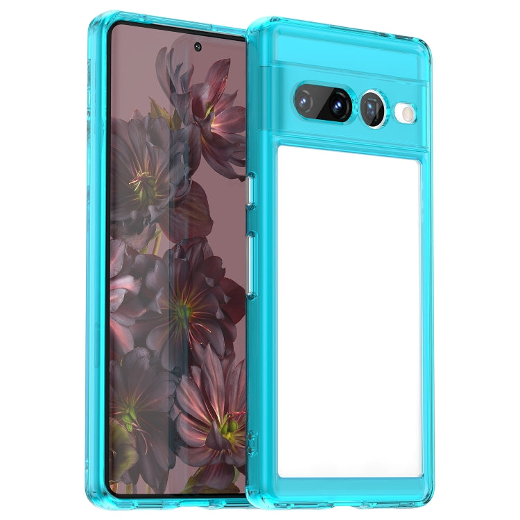 For Google Pixel 7 Pro 5G Colorful Series Acrylic + TPU Phone Case