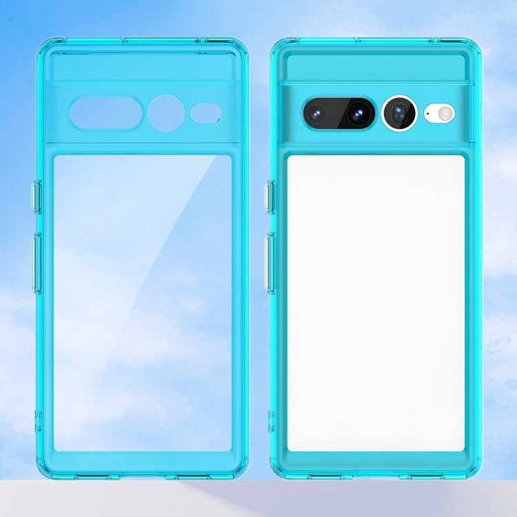 For Google Pixel 7 Pro 5G Colorful Series Acrylic + TPU Phone Case