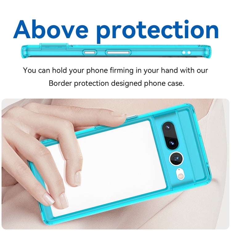 For Google Pixel 7 Pro 5G Colorful Series Acrylic + TPU Phone Case