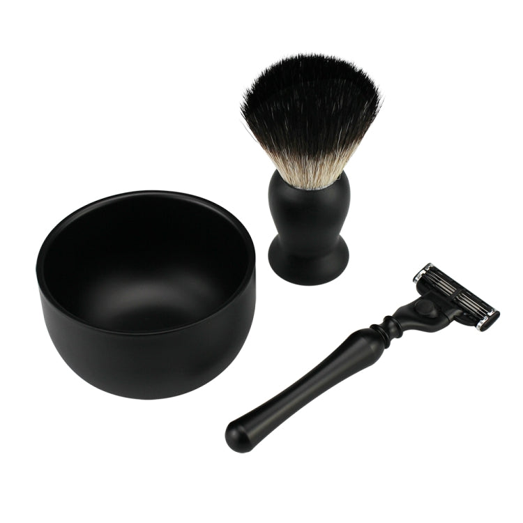 FK-15 Men Manual Shaving Razor Kit with Shaving Brush / Bowl / Soap / Brush Stand / Blades