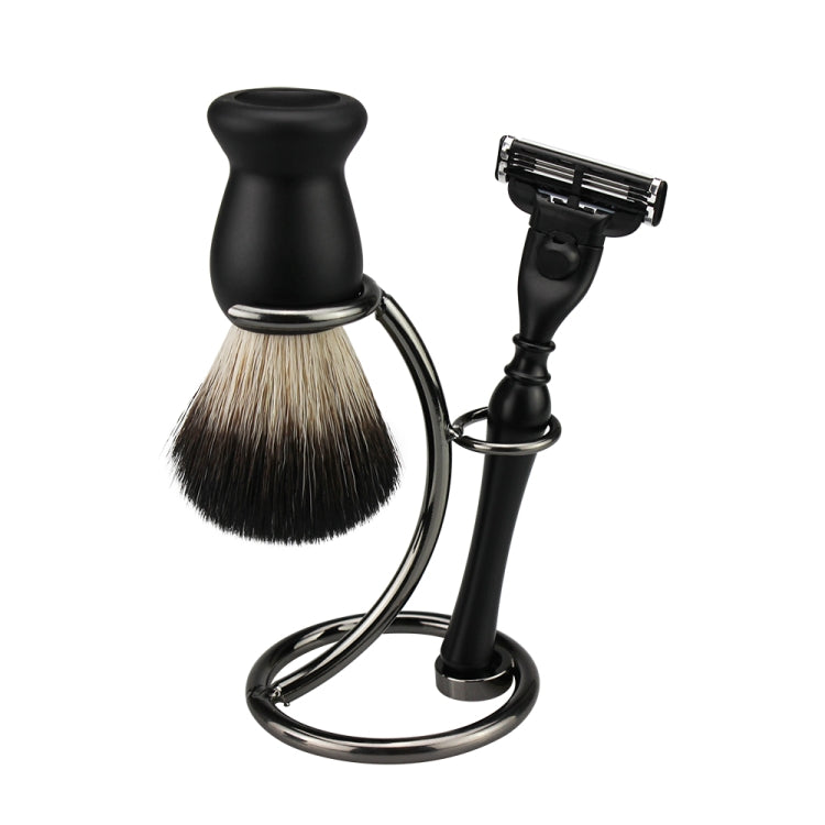 FK-15 Men Manual Shaving Razor Kit with Shaving Brush / Bowl / Soap / Brush Stand / Blades