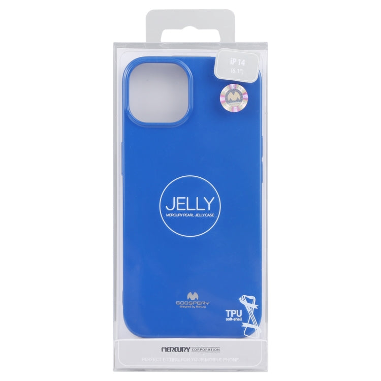 For iPhone 14 GOOSPERY JELLY Shockproof Soft TPU Case