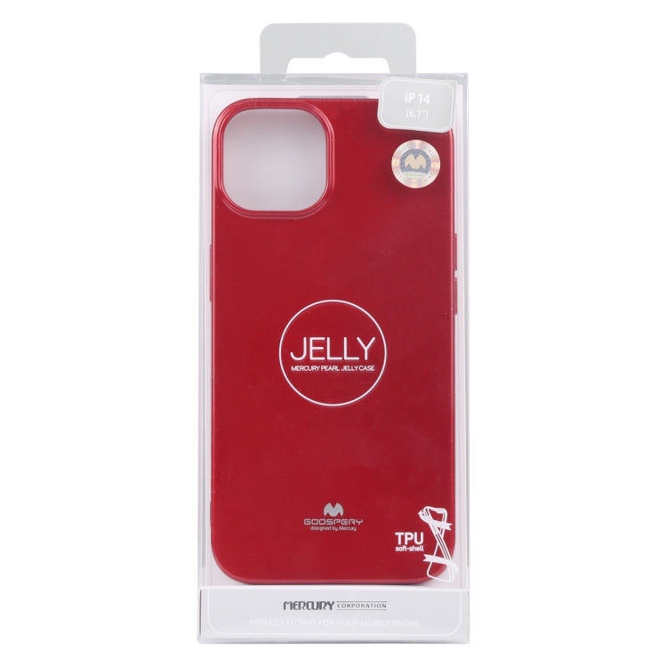 For iPhone 14 GOOSPERY JELLY Shockproof Soft TPU Case