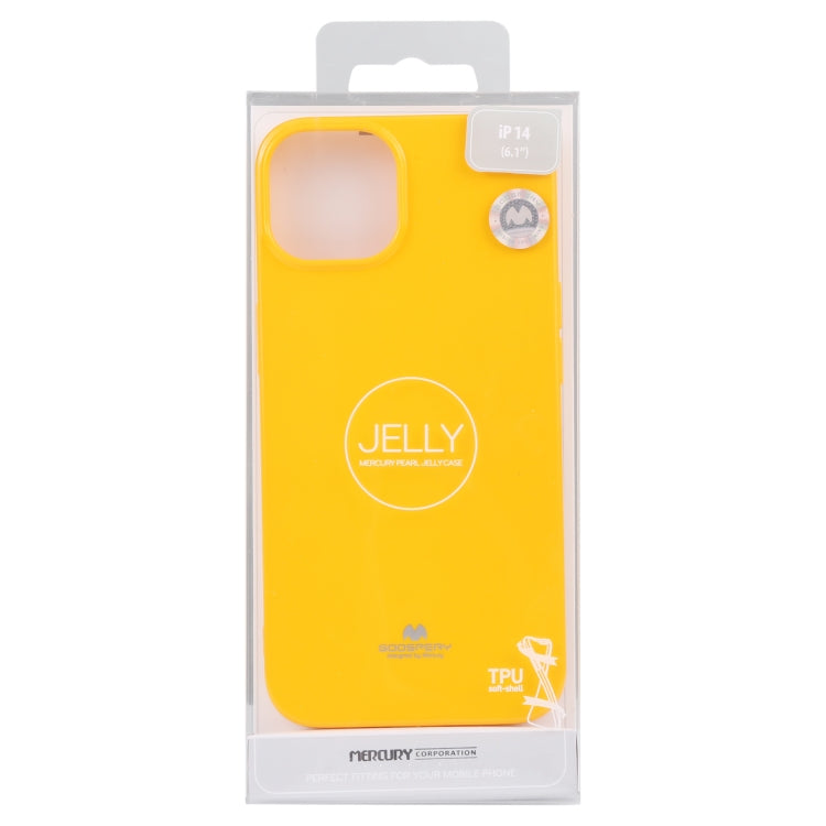 For iPhone 14 GOOSPERY JELLY Shockproof Soft TPU Case