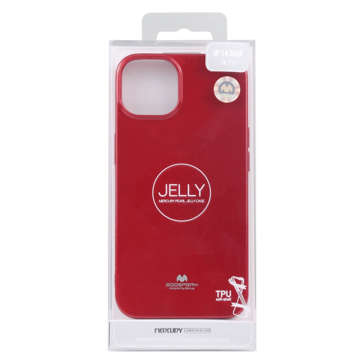 For iPhone 14 Plus GOOSPERY JELLY Shockproof Soft TPU Case