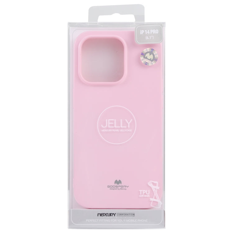 For iPhone 14 Pro GOOSPERY JELLY Shockproof Soft TPU Case