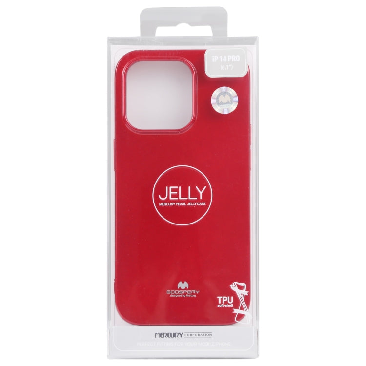 For iPhone 14 Pro GOOSPERY JELLY Shockproof Soft TPU Case