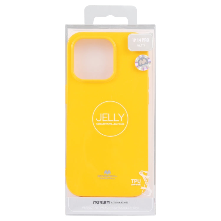 For iPhone 14 Pro GOOSPERY JELLY Shockproof Soft TPU Case