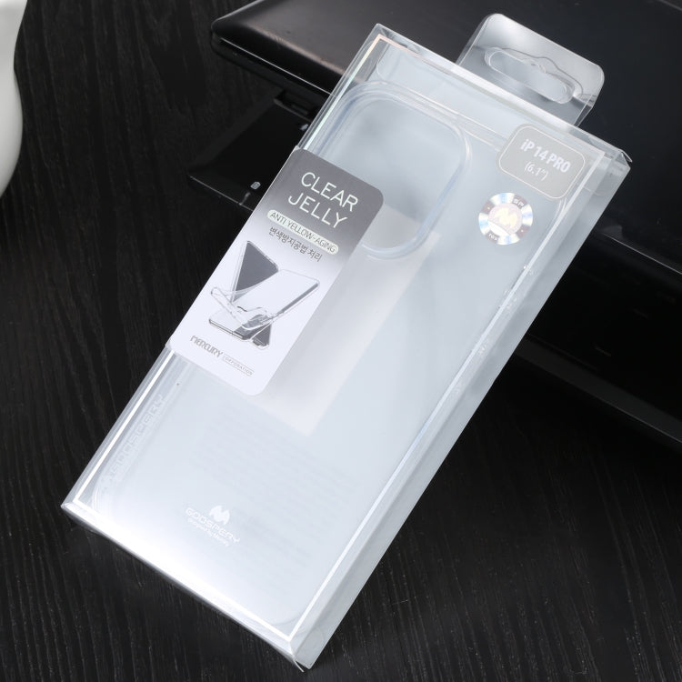 For iPhone 14 Pro GOOSPERY JELLY Shockproof Soft TPU Case