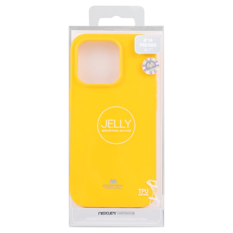 For iPhone 14 Pro Max GOOSPERY JELLY Shockproof Soft TPU Case