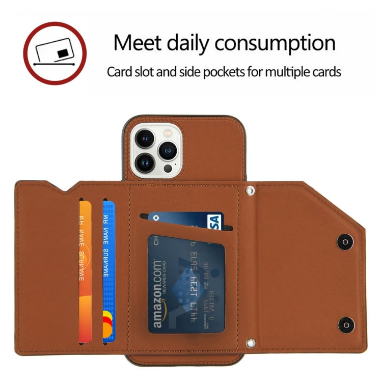 For iPhone 14 Pro Skin Feel PU + TPU + PC Back Cover Shockproof Case