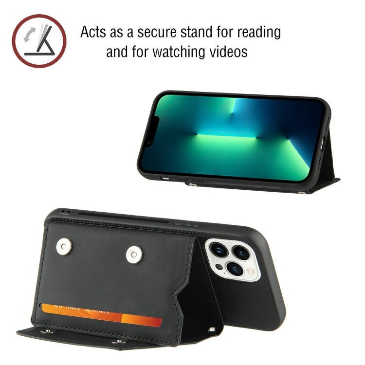 For iPhone 14 Pro Skin Feel PU + TPU + PC Back Cover Shockproof Case