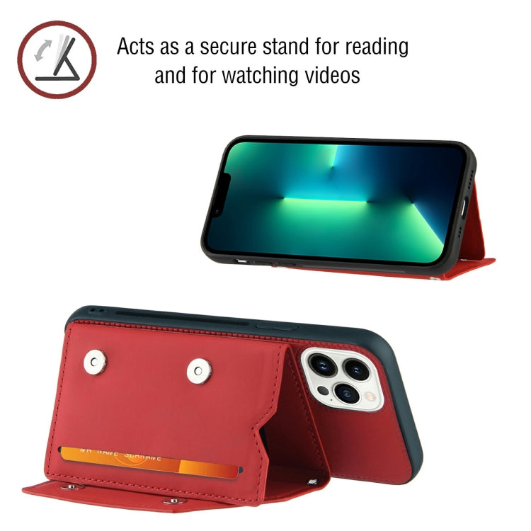 For iPhone 14 Pro Skin Feel PU + TPU + PC Back Cover Shockproof Case