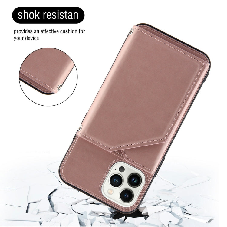 For iPhone 14 Pro Skin Feel PU + TPU + PC Back Cover Shockproof Case