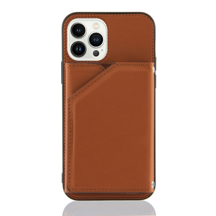 For iPhone 14 Pro Max Skin Feel PU + TPU + PC Back Cover Shockproof Case