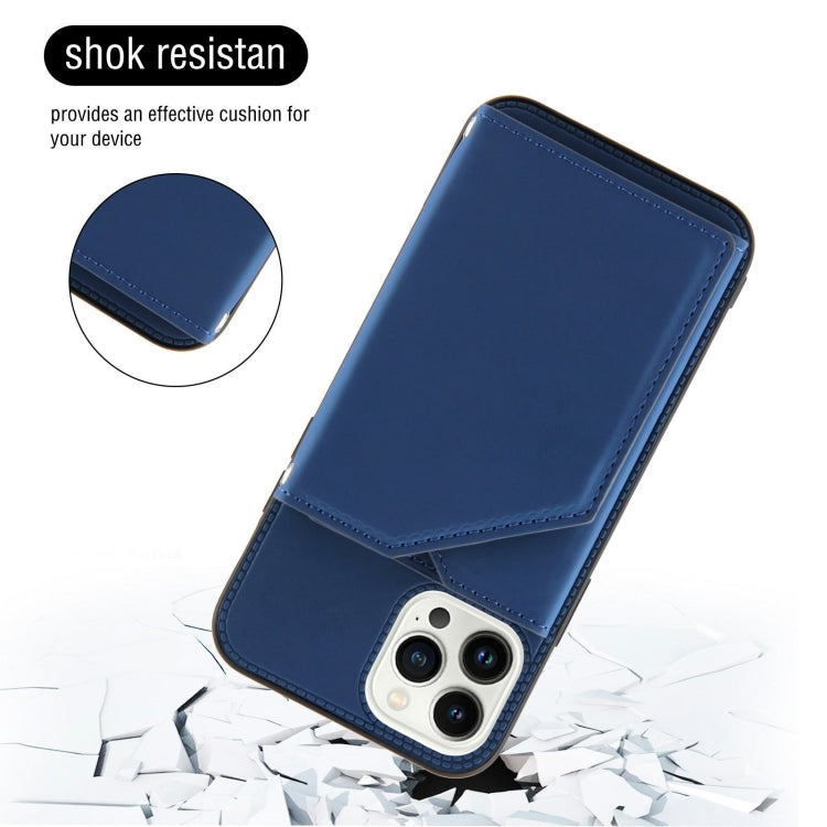 For iPhone 14 Pro Max Skin Feel PU + TPU + PC Back Cover Shockproof Case