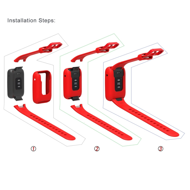 For Xiaomi Mi Band 7 Pro Silicone Adjustable Elastic Watch Band