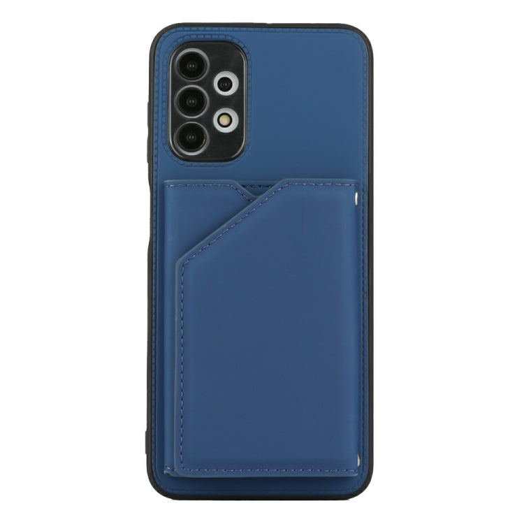 For Samsung Galaxy A13 4G Skin Feel PU + TPU + PC Back Cover Shockproof Case