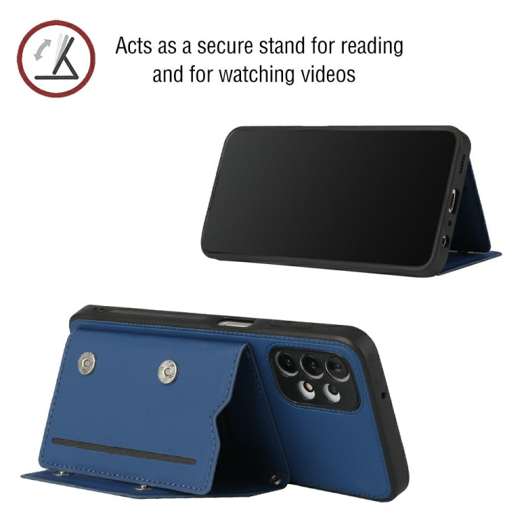 For Samsung Galaxy A13 4G Skin Feel PU + TPU + PC Back Cover Shockproof Case