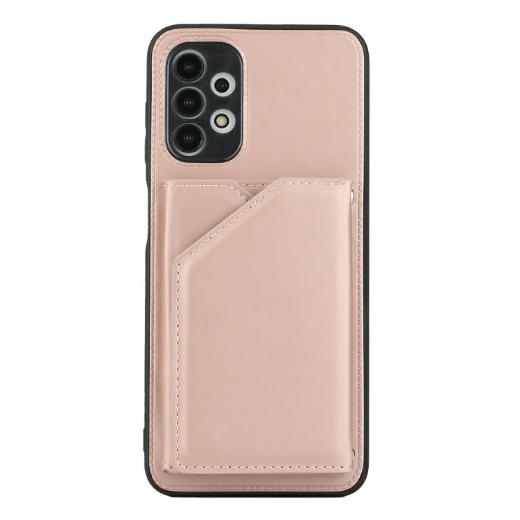 For Samsung Galaxy A13 4G Skin Feel PU + TPU + PC Back Cover Shockproof Case