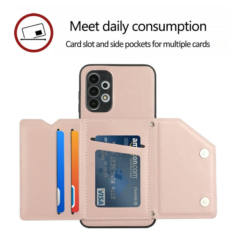 For Samsung Galaxy A13 4G Skin Feel PU + TPU + PC Back Cover Shockproof Case