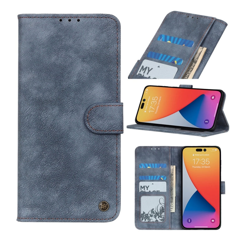 For iPhone 14 Pro Max Antelope Texture Leather Case